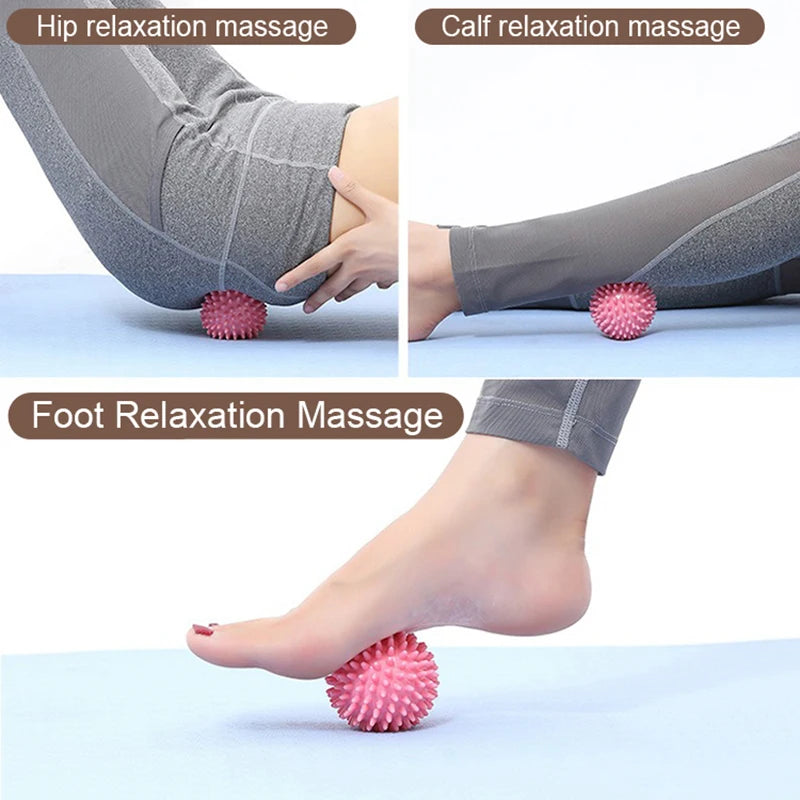 Spiked Massage Therapy Ball for Foot & Muscle Recovery