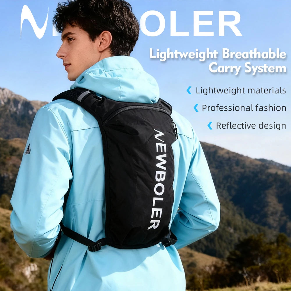 NEWBOLER Lightweight Hydration Running Vest Backpack (BAG642)