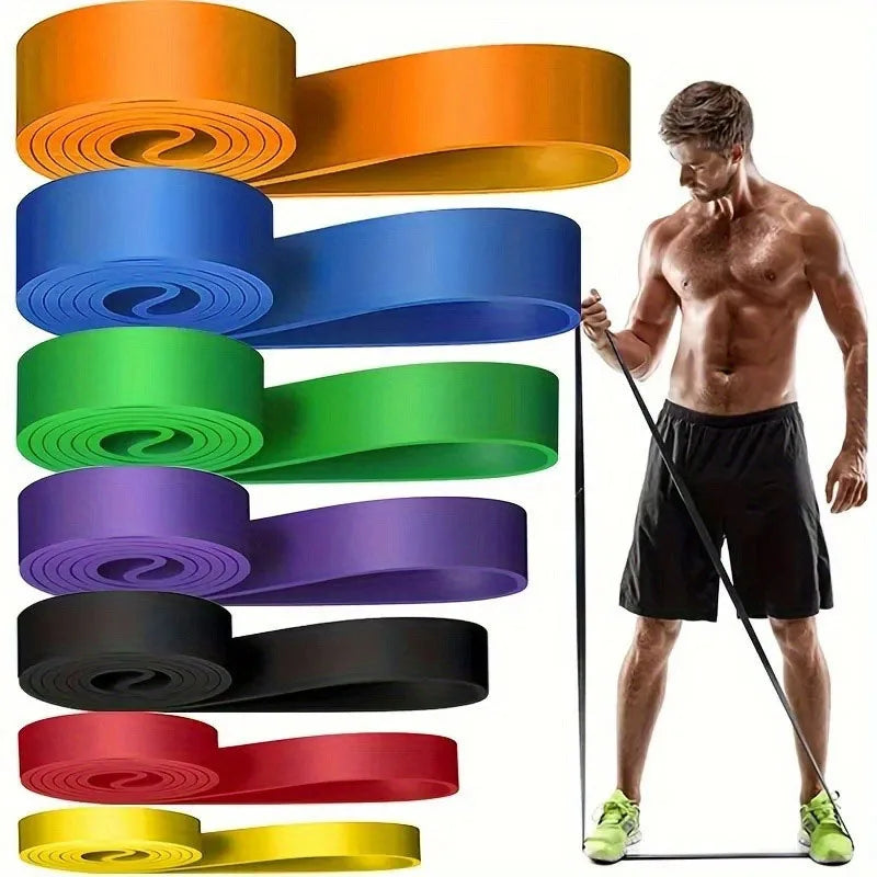 Heavy-Duty Latex Resistance Band – Pull-Up Assist & Full-Body Training