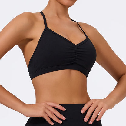 Hearuisavy Scrunch Sports Bra