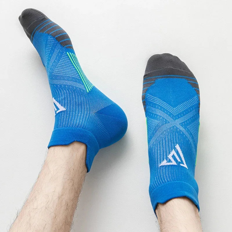 Unisex TSODUCE Cushioned Ankle Running Socks