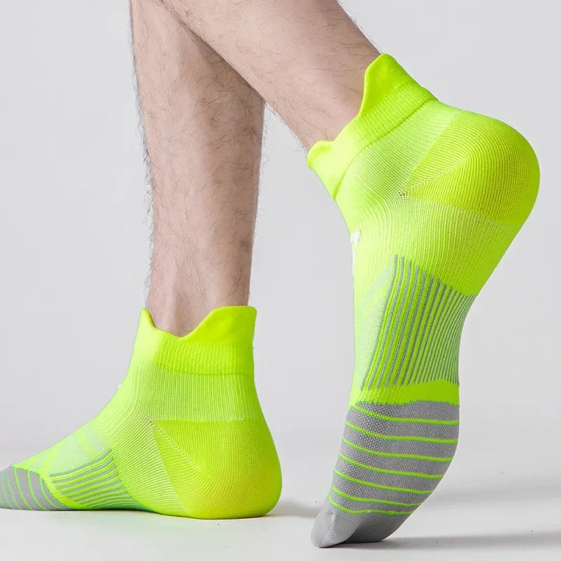 Unisex TSODUCE Cushioned Ankle Running Socks