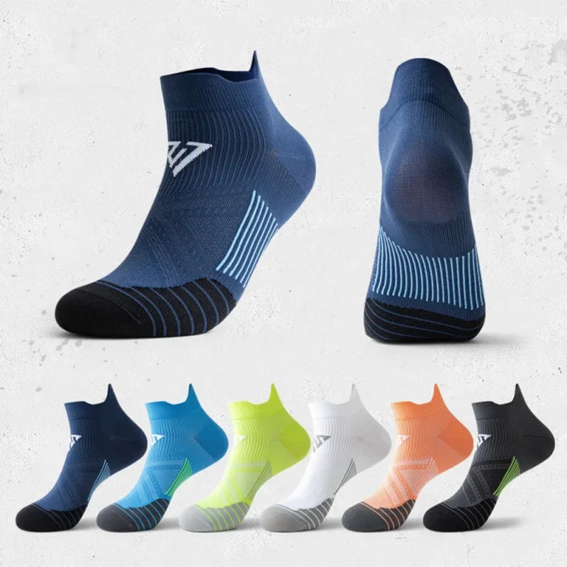 Unisex TSODUCE Cushioned Ankle Running Socks