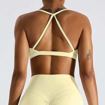 Hearuisavy Scrunch Sports Bra