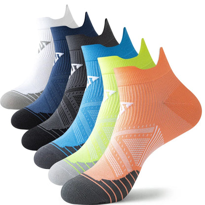 Unisex TSODUCE Cushioned Ankle Running Socks