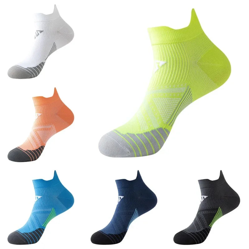 Unisex TSODUCE Cushioned Ankle Running Socks