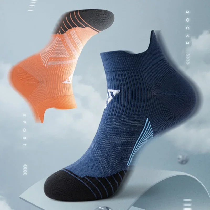 Unisex TSODUCE Cushioned Ankle Running Socks