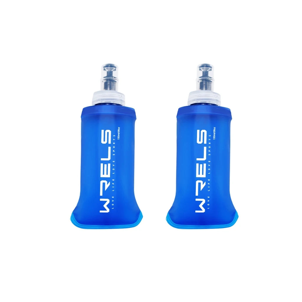 WRELS Folding Water Bottle (Blue)
