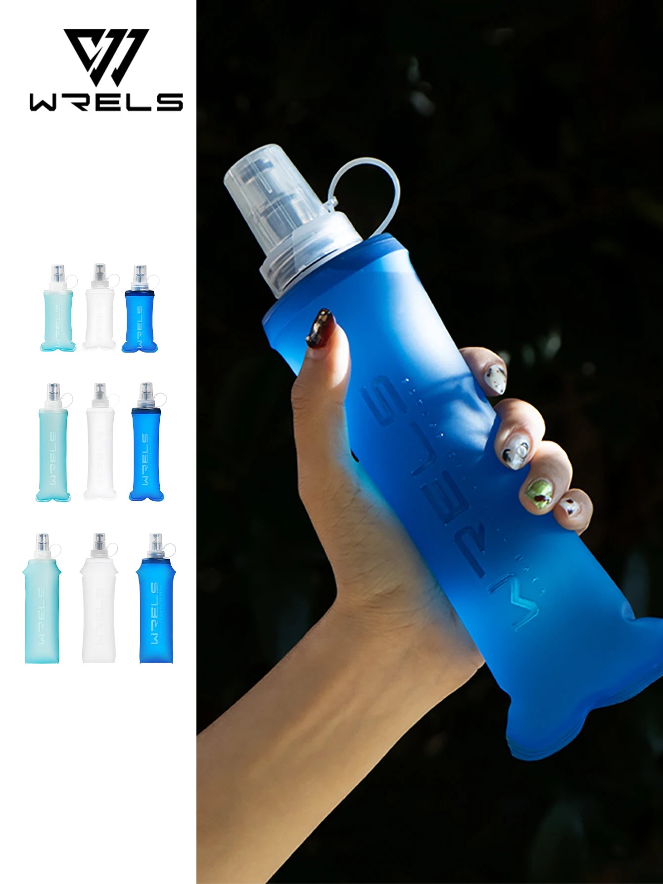 WRELS Folding Soft Flask
